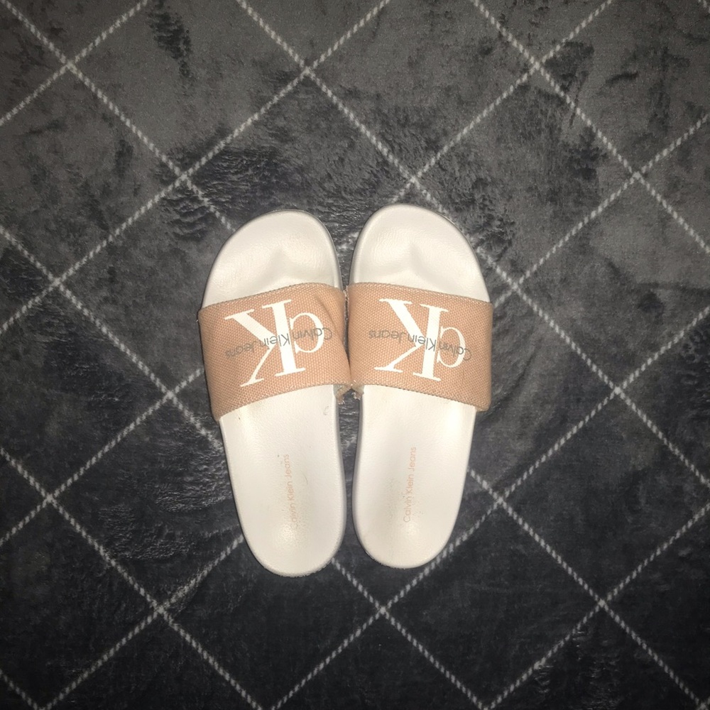 Calvin Klein slides